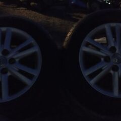 マークX純正ホイールです。205-60-16