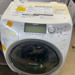 リサイクルショップどりーむ荒田店 No9884 ドラム式洗濯機　乾燥機能付き♪　洗濯９ｋｇ　乾燥６ｋｇ　天板色ヤケ　パッキン部分黒ずみ　動作確認OK♪　
