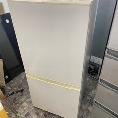 北九州市内配送無料　保証付き　2019年製AQR-16H-W 冷蔵庫 ミルク [2ドア /右開きタイプ /157L