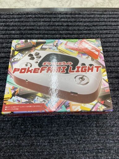 開封済み 美品 ポケファミライト pokeFAMI LIGHT カセット付き（ドラゴンクエストⅢ）【安心の3ヶ月保証】自社配送時代引き可※現金、クレジット、スマホ決済対応※