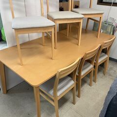 リサイクルショップどりーむ荒田店 No9583 ダイニングテーブルセット 