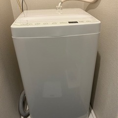美品　2020年式　ハイアール洗濯機　4.5kg