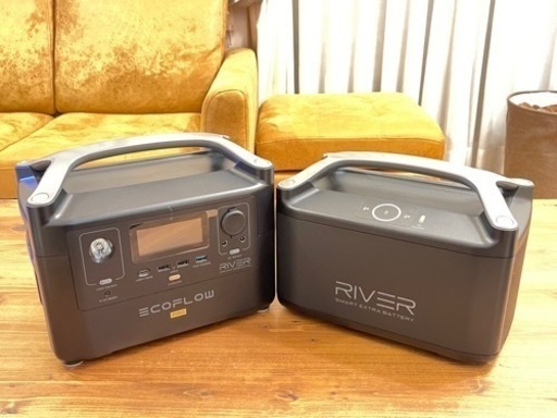 EcoFlow ポータブル電源 RIVER Pro 専用エクストラバッテリー付