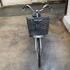 306 パナソニック新機種電動アシスト自転車viviTX24インチシルバーボディー