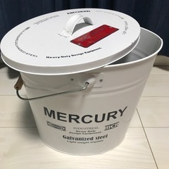 MERCURY 収納カゴ、手持ち付き