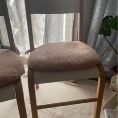 IKEA 木製　椅子 2脚　