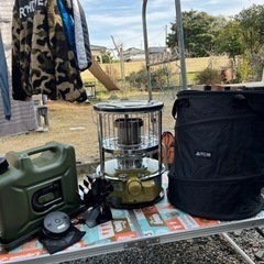 パセコストーブとストーブ周りの道具セット‼️