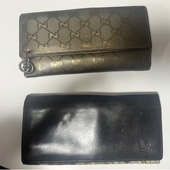 長財布2つセット　gucci&vivienne westwood 