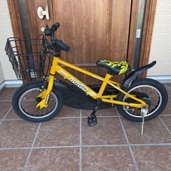 自転車　子供用　男の子　14インチ　補助輪つき　キッズ