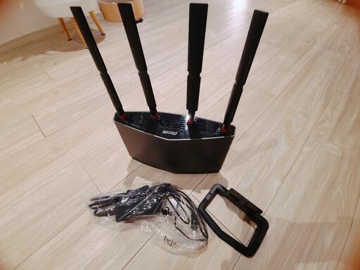 【美品】 BUFFALO WiFi 無線LAN ルーター WXR-5950AX12 Wi-Fi6 11ax/11ac AX6000 4803+1147Mbps 日本メーカー【iPhone13/12/11/iPhone SE(第二世代)/PS5 メーカー動作確認済み】\nバッファロー\n\n\nWiFi 無線WiFi 無線LAN ルーター WXRーター WXR-5950AX12 Wi-Fi6 \n