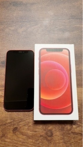 iPhone 12 mini red 128G 格安販売！