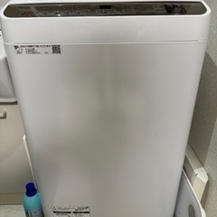 乾燥機能付き洗濯機　元値66,000円 1年半使用 SHARP 5キロ