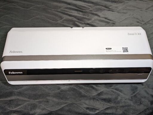 【2月29日削除、値下げ】数枚のみ使用、フェローズ Fellowes 6本ローラー A3ラミネーター
