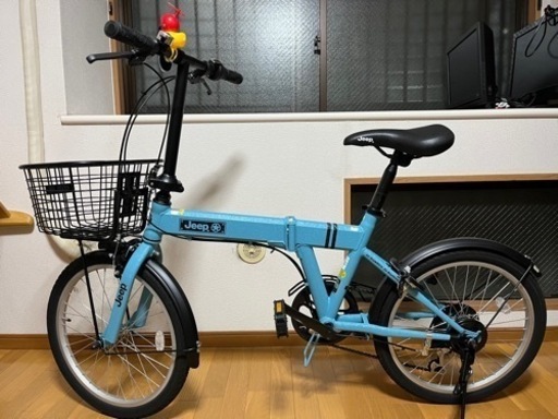【美品】jeep 折り畳み自転車
