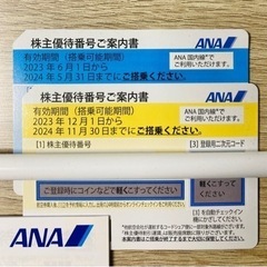 【再値下】ANA/全日空 株主優待 2枚セット