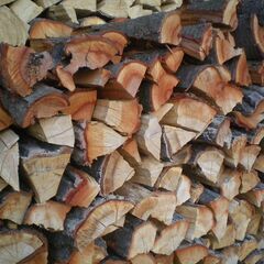 ■乾燥済み　広葉樹ミックス薪　約40kg  0405　リピーター...