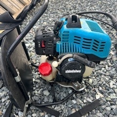 年末特価★ shindayiwa背引きスタート 背負式刈払機 イセキ らくらくカッターBK2026