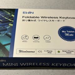 EWIN　折りたたみ式Bluetoothキーボード　