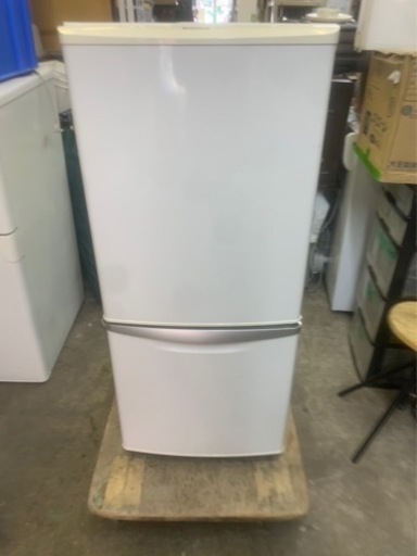 万代店　　ナショナル　冷凍冷蔵庫　2ドア冷凍庫　135L　2007年製　NR-B143J　保証2ヶ月