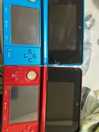 3DS メタルレッド ブルー