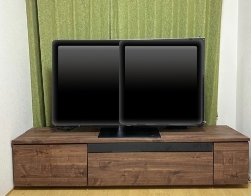 購入者決定】日本製テレビボード 180cm ウォルナット
