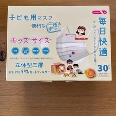 子供用　不織布マスク　30枚×4箱