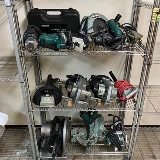 電動工具 大量 動作品 まとめ 切断機 トリマ ドリル カンナ カッターなど