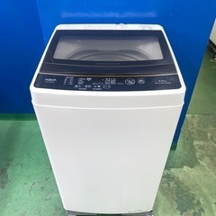 ⭐️AQUA⭐️全自動洗濯機　2022年5kg美品　大阪市近郊配送無料