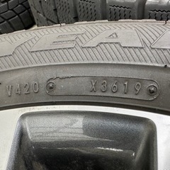 トヨタ純正アルミホイール+スタットレスタイヤ 4本 205/60R16