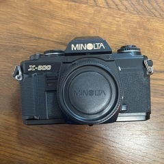 レアカメラ☆Minolta X-500