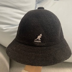 カンゴール　帽子　ブラック　KANGOL