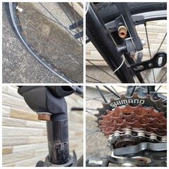 中古自転車 6段変速 440MM MTB軽整備済み 防犯登録対応 町田市 相模原市 MM868 中古自転車 6段変速 440mm クロスバイク 軽整備済み 防犯登録対応 町田市