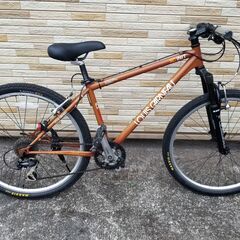 中古自転車 ルイガノ 3×8段変速 400mm MTB 軽整備済...