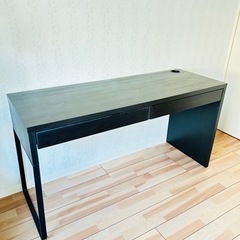 IKEA MICKE デスク　ブラックブラウン