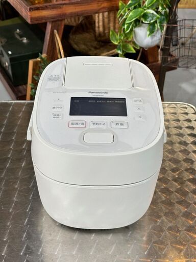 ★Panasonic★ パナソニック IH炊飯器 5合 SR-MPW100 2020年 Wおどりだき ダイヤモンドかまど ホワイト
