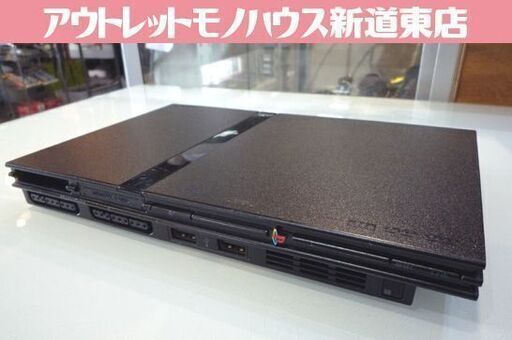 訳アリ SONY PS2 本体 薄型 SCPH-70000 コントローラー1個付き リモコン付き PlayStation2 プレステ2 黒 ソニー 札幌市東区 新道東店