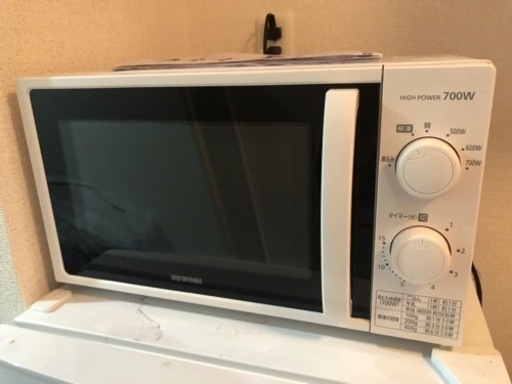 電子レンジ アイリスオーヤマ 2022年製