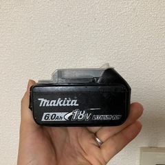 【決まりました】マキタ18 V6アンペアバッテリー純正