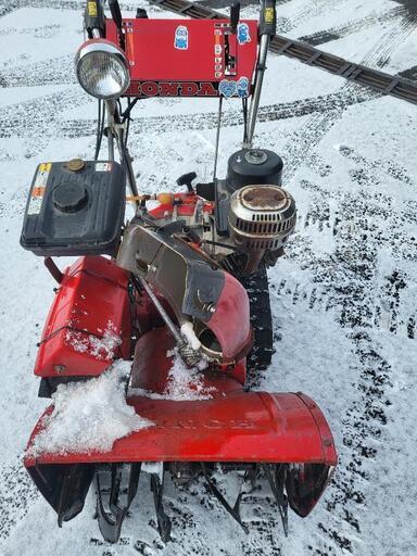 決定。ホンダ　除雪機　HS80JS   8馬力　現状　動作確認済