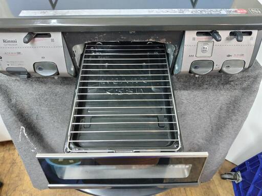グリル種類:水無し両面焼き リンナイ(Rinnai)のガステーブル(据え置き