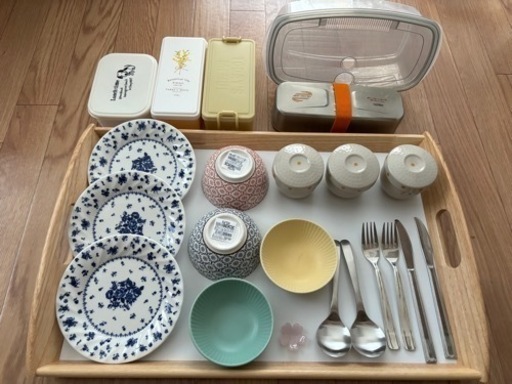 まとめ売り22点　皿　茶碗　カトラリー　弁当箱　IKEA サーモス