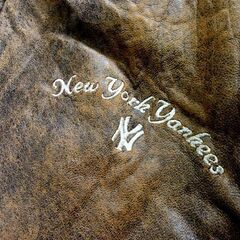 STARTER ラムレザー ヤンキース スタジャン Lサイズ 刺繍 New York Yankees COOPERSTOWN COLLECTION スタジアムジャンパー 札幌市 中央区 南12条