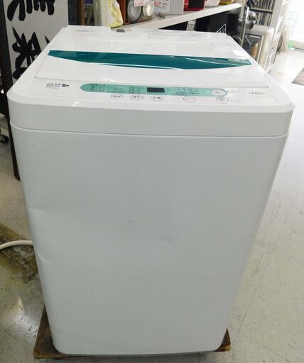 ・【恵庭】ヤマダ　ハーブリラックス　YWM-T45A1　2018年製　洗濯機　全自動洗濯機 4.5㎏　中古品　PayPay支払いOK！