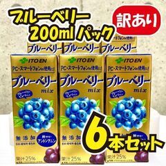 《訳あり超特価》ブルーベリージュース6本セット!!