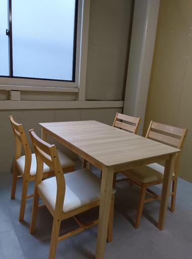 【配達出来ます！】★美品★ダイニングテーブル\u0026チェア×4セット