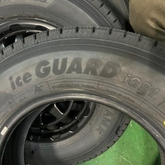 アイスガード　ig91 165/80r14 新品4本　スタッドレスタイヤ　軽バン　軽トラ　ヨコハマタイヤ　LT規格