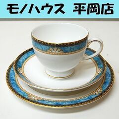 WEDGWOOD CURZON カップ＆ソーサー ケーキ皿 3点...