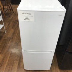 YAMAZEN 2ドア冷蔵庫　106L 2020年製