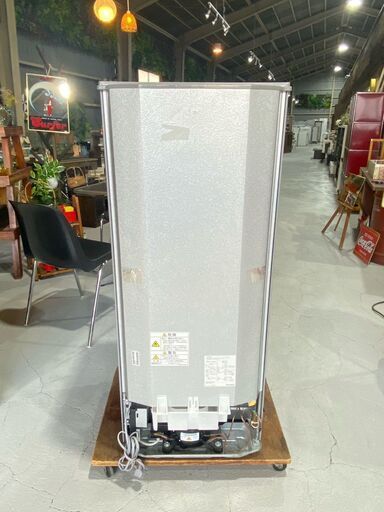 ☆AQUA②☆ アクア 2D冷蔵庫 AQR-13J 2019年 126L シルバー W47.6cm  