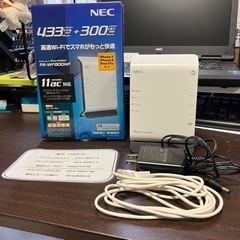 Wi-Fi ホームルーター NEC 433＋300